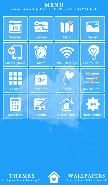 Heart-Shaped Cloud +HOME - Image screenshot of android app