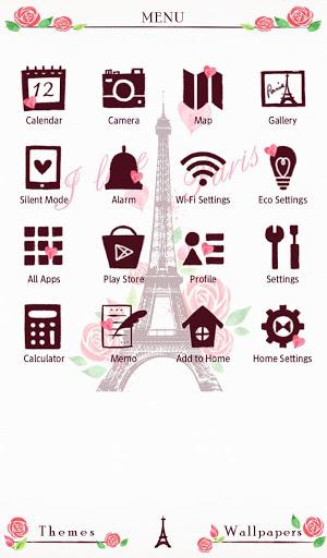 I Love Paris Wallpaper - عکس برنامه موبایلی اندروید