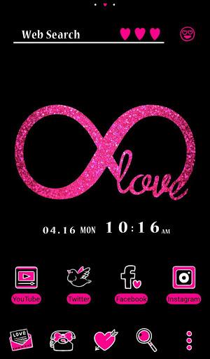 Infinite Love Black x Pink - Image screenshot of android app