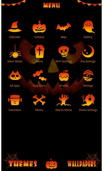 Funny Theme-Jack O' Lantern- - عکس برنامه موبایلی اندروید