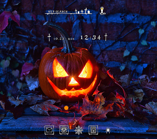 Pumpkin Candle Theme - عکس برنامه موبایلی اندروید