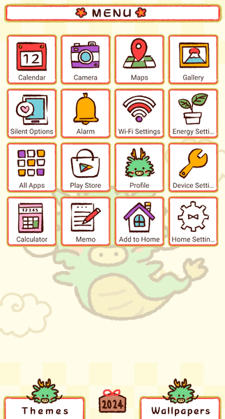 Dragon's NewYear  Theme - Image screenshot of android app