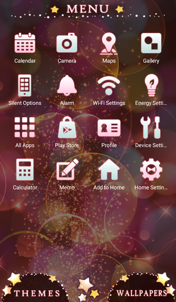 Shimmering Design Theme +HOME - Image screenshot of android app