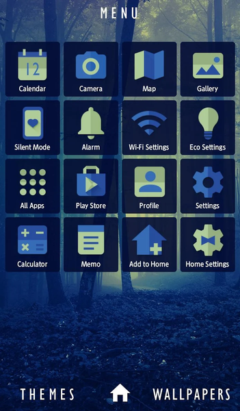 Misty Forest Theme +HOME - Image screenshot of android app
