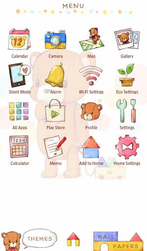 Teddy Bear Blocks Wallpaper - Image screenshot of android app