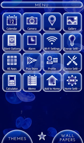 Jellyfish Theme - عکس برنامه موبایلی اندروید