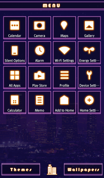 Los Angeles at Night - Image screenshot of android app