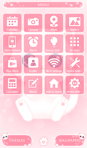 Lovely Cat Theme - Image screenshot of android app