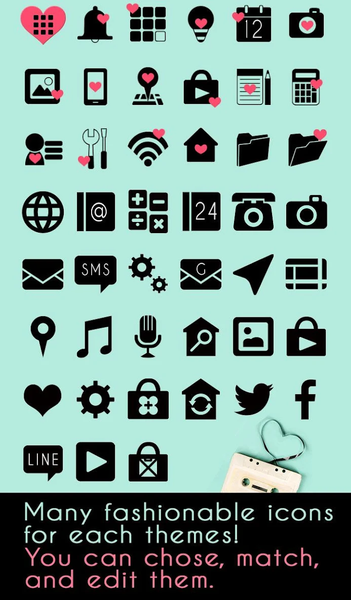 Love Mix Theme +HOME - عکس برنامه موبایلی اندروید