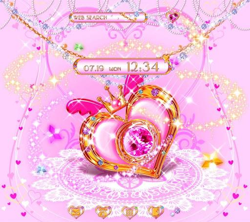 Cute Theme-Magical Heart- - Image screenshot of android app