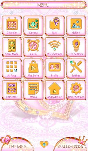 Cute Theme-Magical Heart- - Image screenshot of android app
