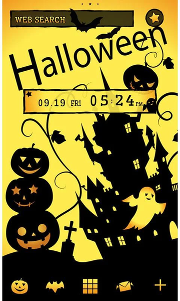 Halloween Theme Spooky Night - عکس برنامه موبایلی اندروید