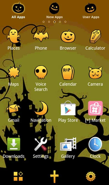 Halloween Theme Spooky Night - عکس برنامه موبایلی اندروید