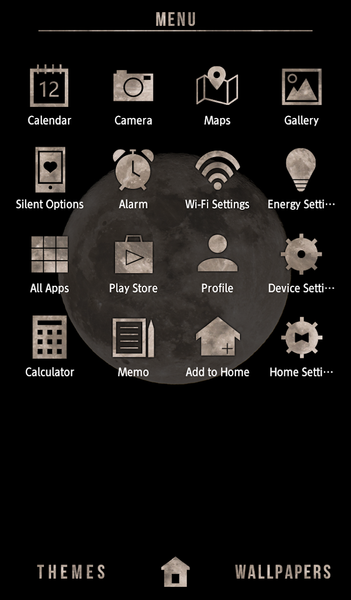 Full Moon Theme - Image screenshot of android app