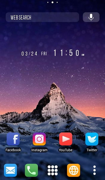 Matterhorn Theme +HOME - Image screenshot of android app