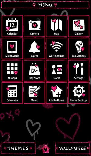 Glitter Hearts  Wallpaper - عکس برنامه موبایلی اندروید