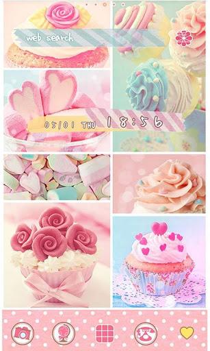 -Melty Sweets- Theme +HOME - Image screenshot of android app