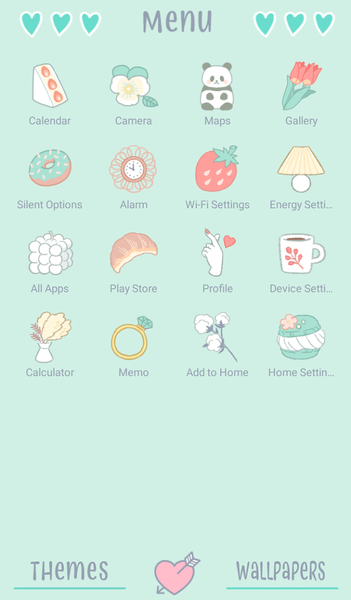 Pastel Milk Theme +HOME - Image screenshot of android app
