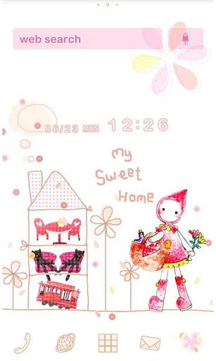 Simple Theme-My Sweet Home- - عکس برنامه موبایلی اندروید