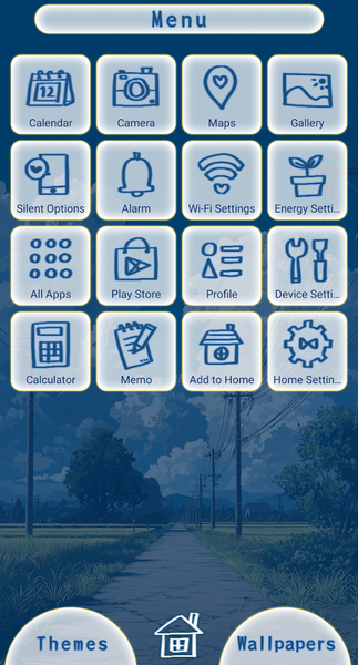 Summer Road Theme +HOME - Image screenshot of android app