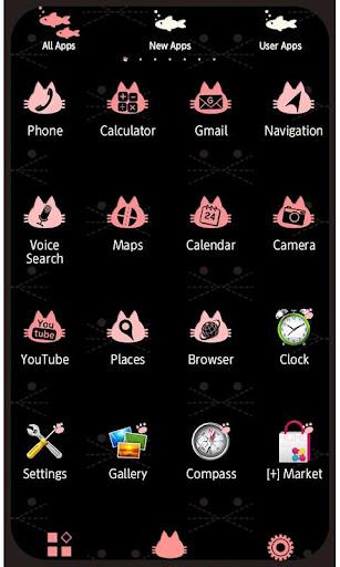 Cat Face Wallpaper Theme - عکس برنامه موبایلی اندروید