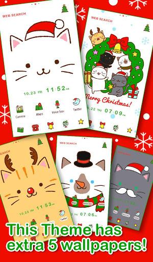 Christmas  Theme Kitty Face - عکس برنامه موبایلی اندروید