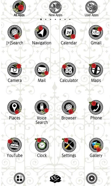 Simple Wallpaper Rosy Fence - عکس برنامه موبایلی اندروید