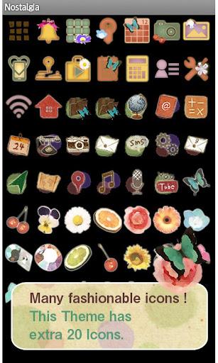 Nostalgia Wallpaper Theme - عکس برنامه موبایلی اندروید