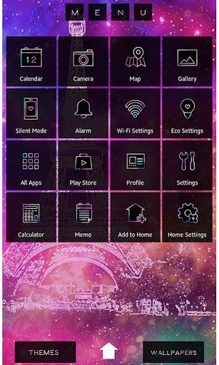 Paris Wallpaper-Space Eiffel- - عکس برنامه موبایلی اندروید