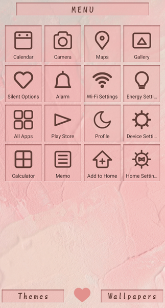 Pink Pastels Theme +HOME - Image screenshot of android app