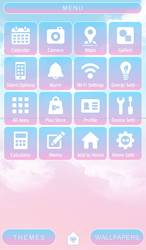 Pink Lagoon Theme - Image screenshot of android app