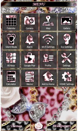 Pink Leopard for +HOME - Image screenshot of android app