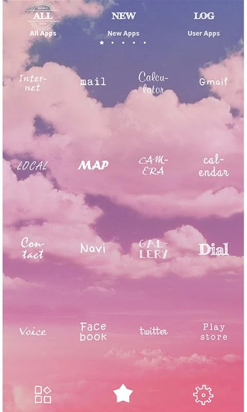 Sky Wallpaper-Pink Clouds- - عکس برنامه موبایلی اندروید