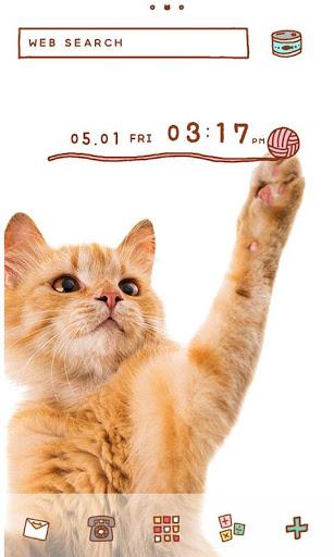 Cute wallpaper-Playful Cat- - Image screenshot of android app