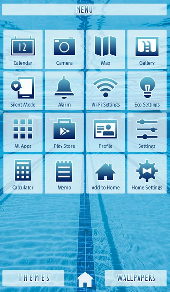 Pool Time Theme +HOME - Image screenshot of android app