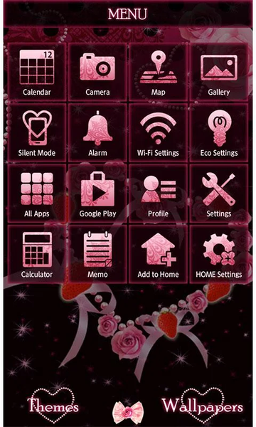 Decor strawberries Wallpaper - Image screenshot of android app
