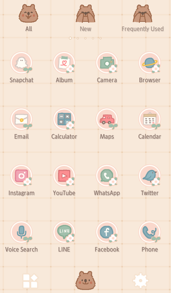 Quokka Theme +HOME - عکس برنامه موبایلی اندروید