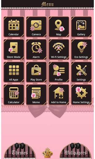 Cute Theme Ribbons and Stripes - Image screenshot of android app