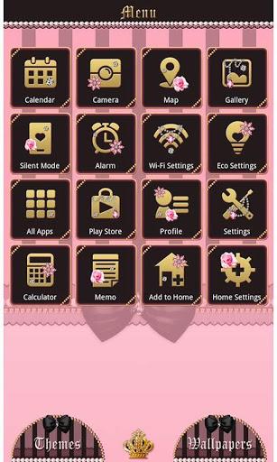 Cute Theme Ribbons and Stripes - عکس برنامه موبایلی اندروید