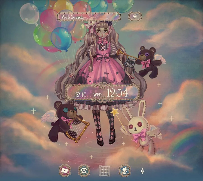 Wallpaper-Romantic Day Dream- - Image screenshot of android app