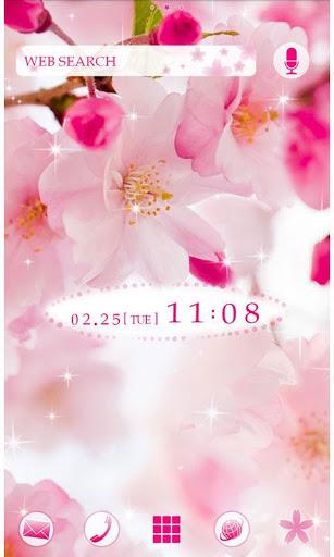 Flower Wallpaper Vivid Sakura - Image screenshot of android app