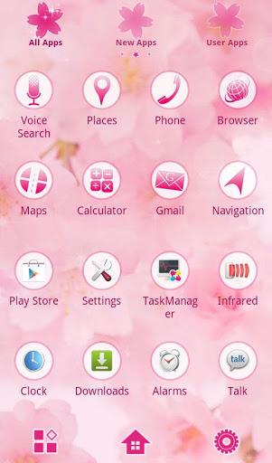 Flower Wallpaper Vivid Sakura - Image screenshot of android app