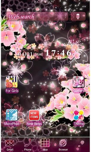 Cheery Blossom Mystic Theme - Image screenshot of android app