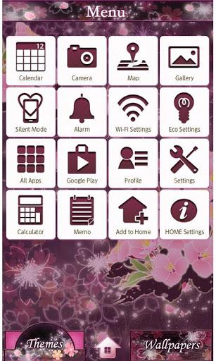 Cheery Blossom Mystic Theme - Image screenshot of android app