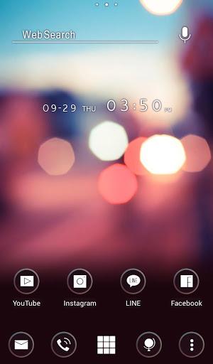 Shiny Lights Theme +HOME - Image screenshot of android app