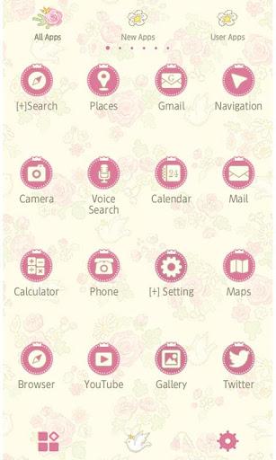 Flower Theme -Spring Garden- - Image screenshot of android app