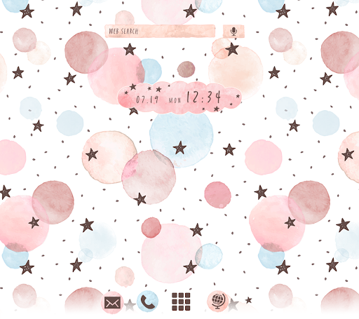 Stars & Dots Theme - Image screenshot of android app