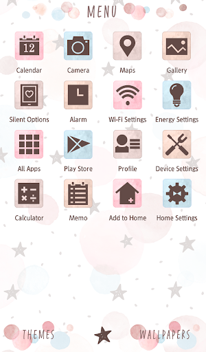 Stars & Dots Theme - Image screenshot of android app