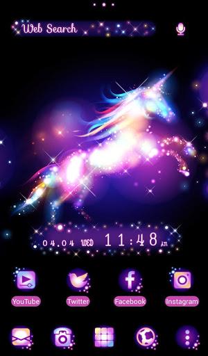 Star Magic Unicorn Theme - عکس برنامه موبایلی اندروید