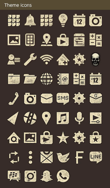 Stranger +HOME Theme - عکس برنامه موبایلی اندروید